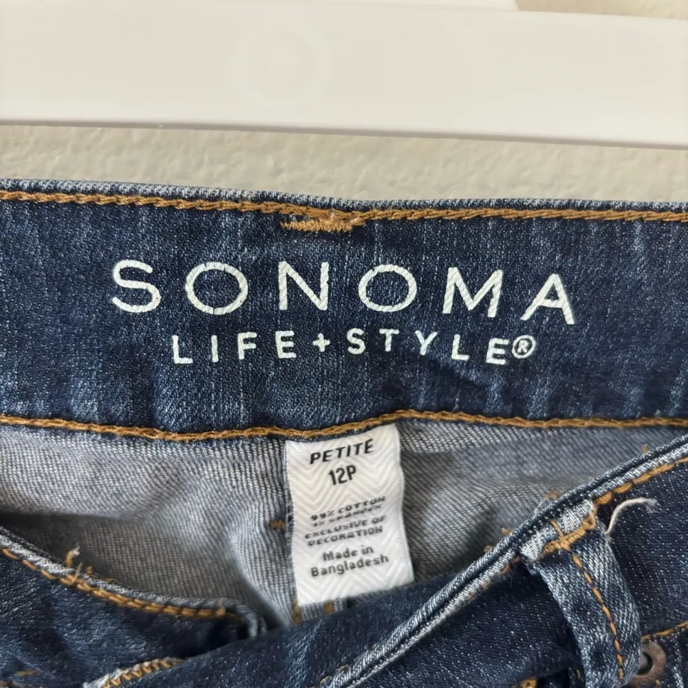 Sonoma Women's Blue Petite Jeans size 12P - Image 2