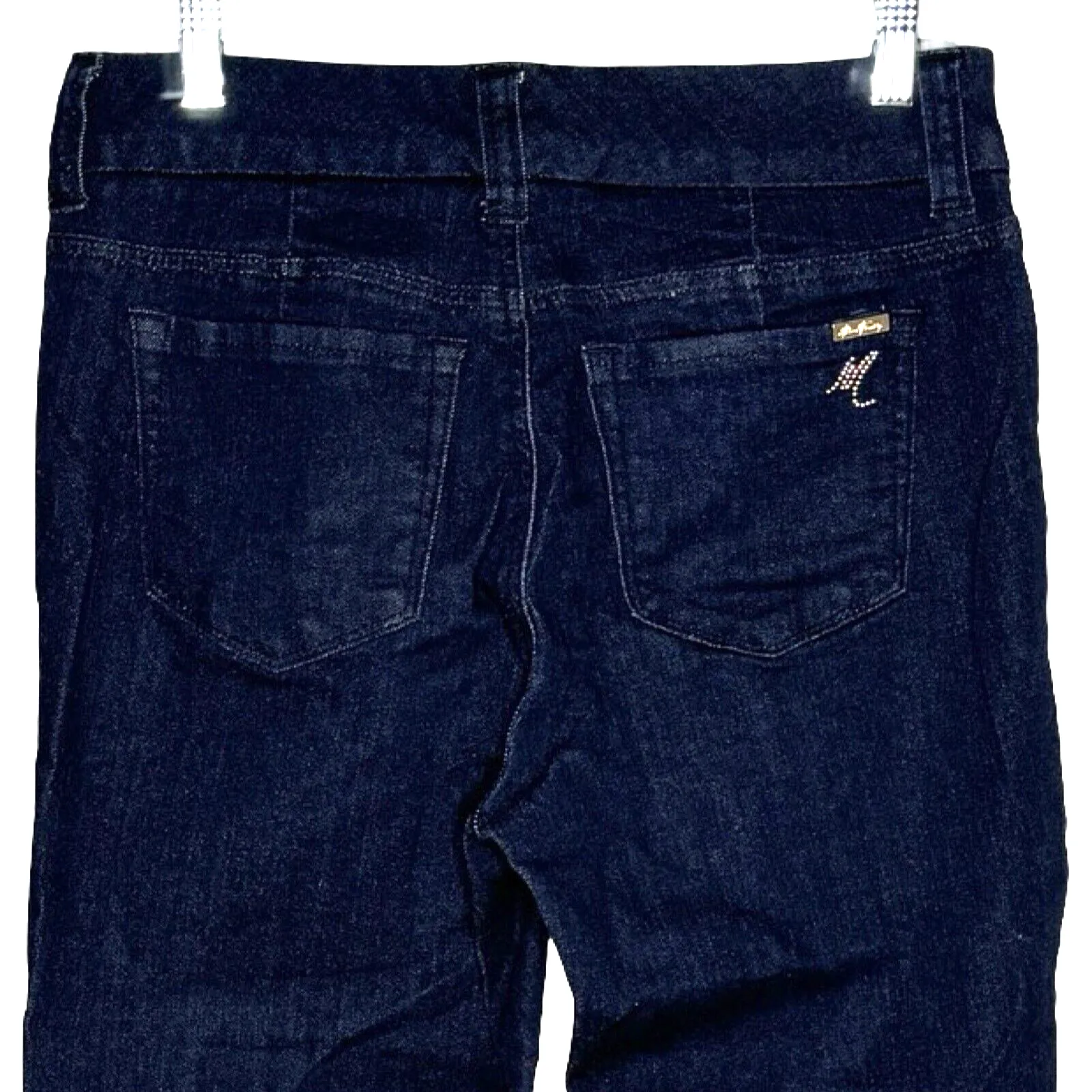 Melissa McCarthy x Seven 7 Jeans Womens 8 Blue Crop Jean Skinny Dark Wash Casual - Image 4