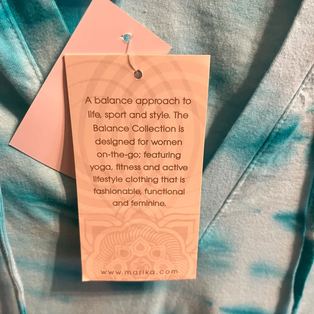 Marika Tie-Dye Hoodie Matching Pants Balance Collection Womens Size Large NWT - Image 6