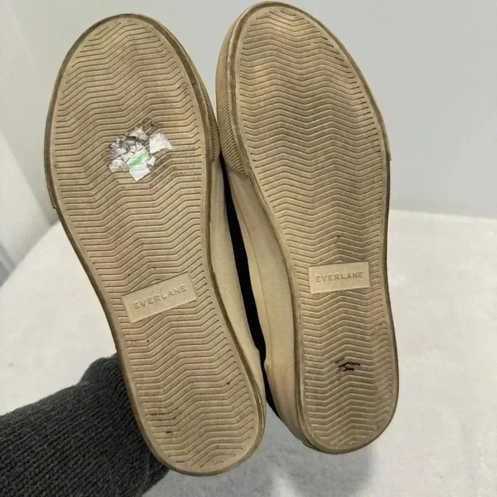 Everlane Canvas Sneakers in Black size 7 - Image 9