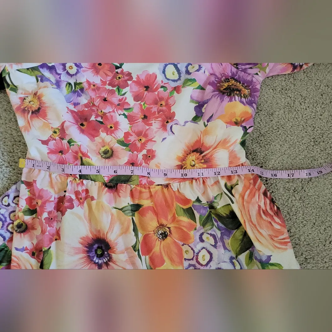 Express Spring Meadow Dress Size M - Image 12