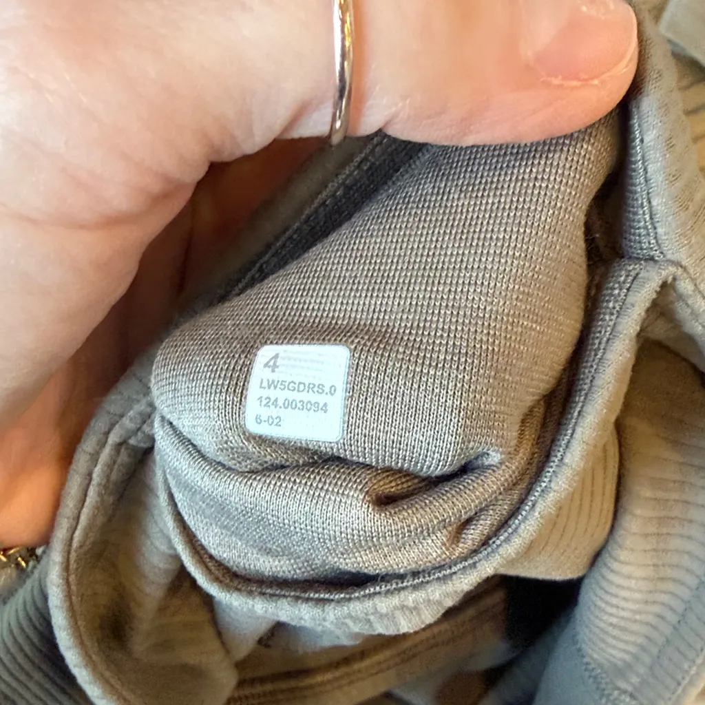 Lululemon Align Strappy Tank & Ribbed Mini Flare Short Leggings Set Nomad NWOT - Image 6