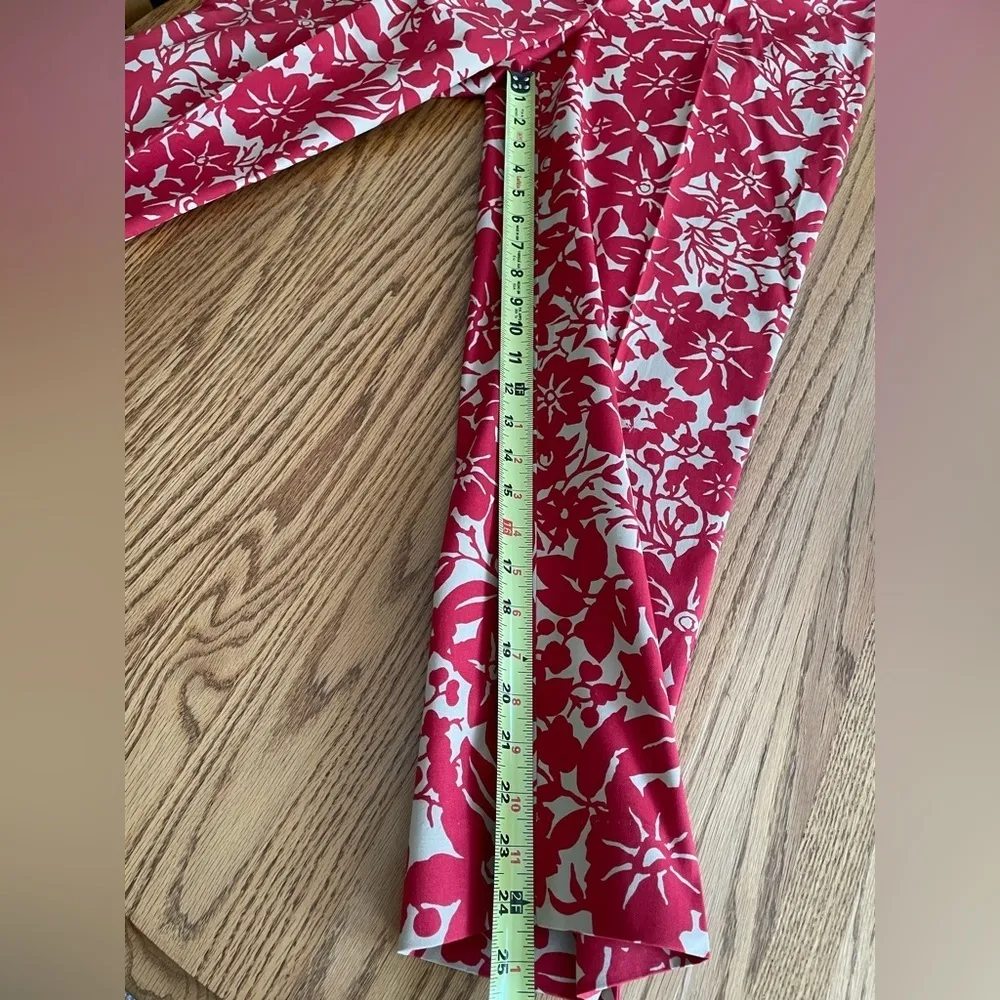 Talbots Signature Floral Print Ankle Crop Pants 10 NWT Spring Summer Casual - Image 12