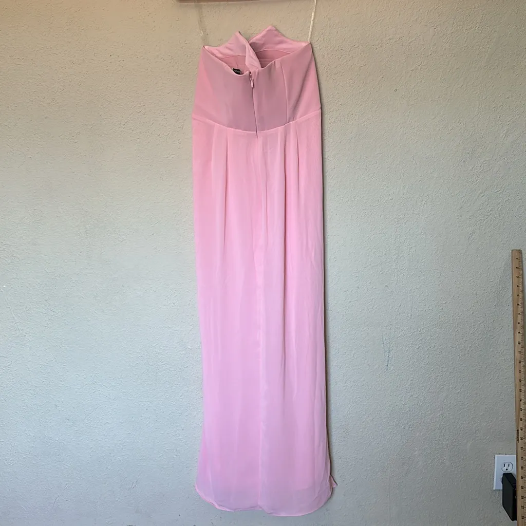 House of‎ CB Adrienne Pink Quartz Strapless Gown NWOT size XL - Image 15