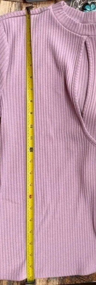 Belle & Sky Pink Short Sleeve Shirt/ Blouse - Image 8