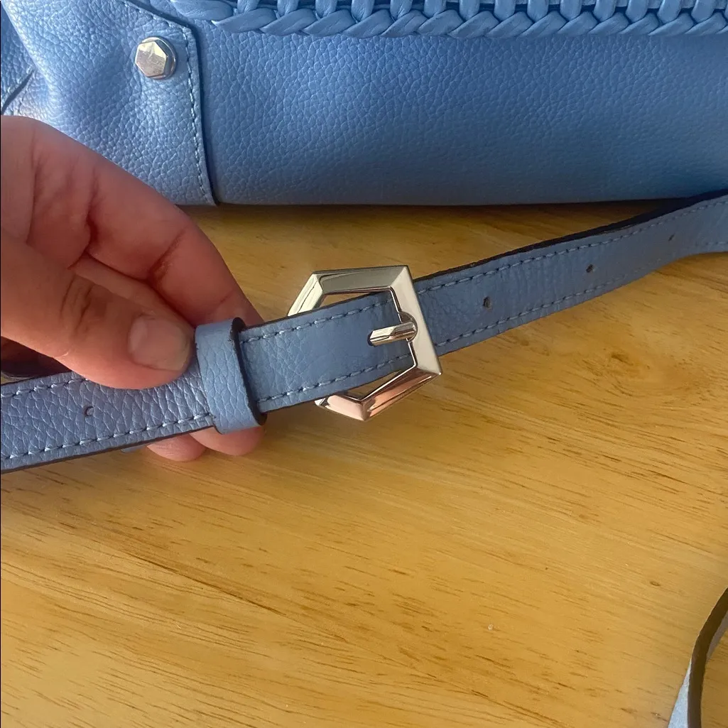 Vintage Oryany leather crossbody excellent Blue - Image 5