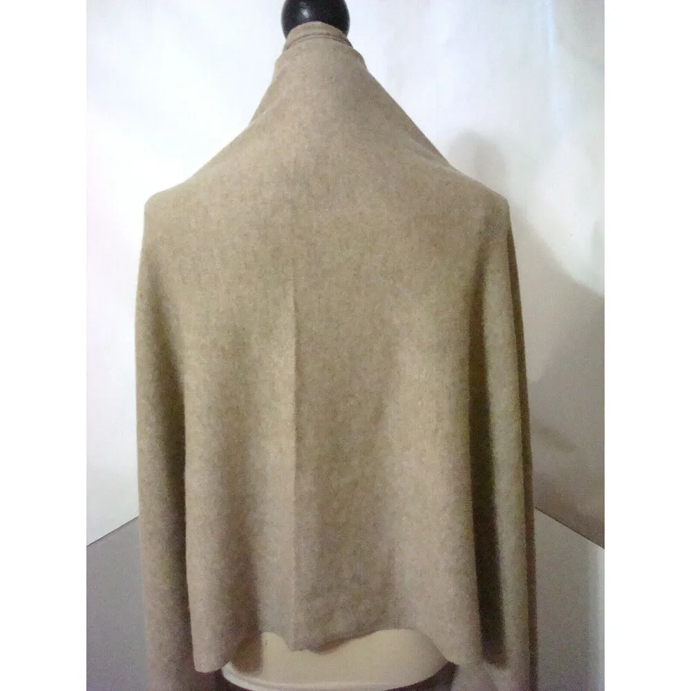 NWT New 100% Cashmere Scarf Wrap Long Womens Tan Ryllace Brown Taupe - Image 10