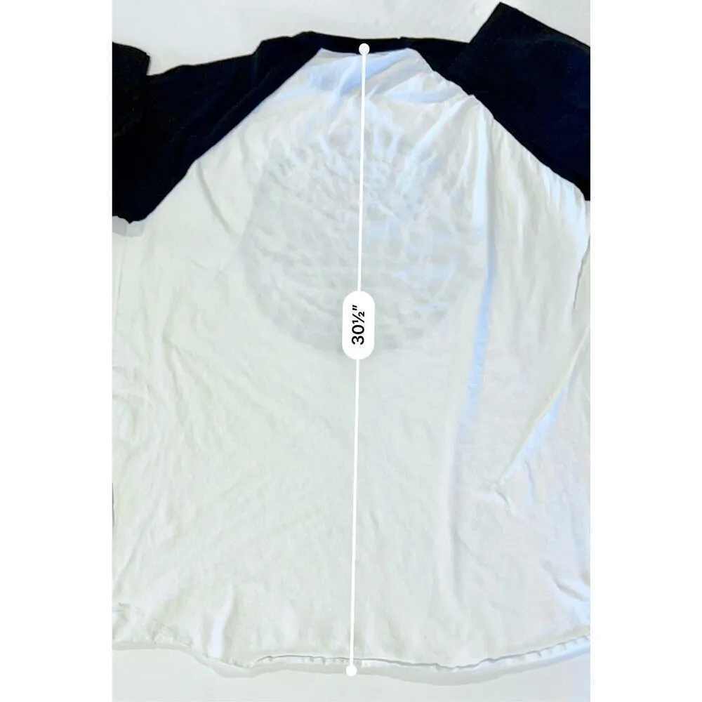 Autism Awareness‎ Tultex White Black Baseball Tee Shirt sz XL Graphic T-shirt - Image 8