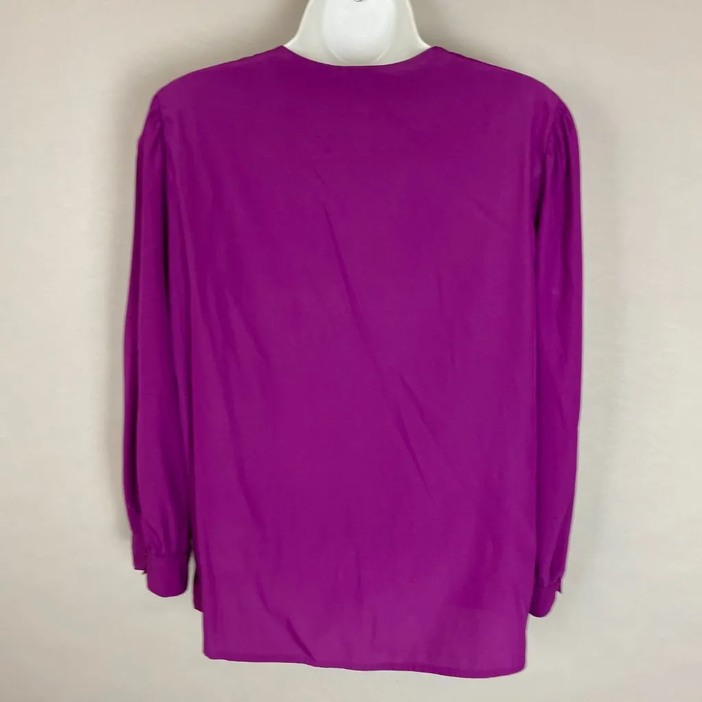 Vintage Blouse Unique Button - Image 11