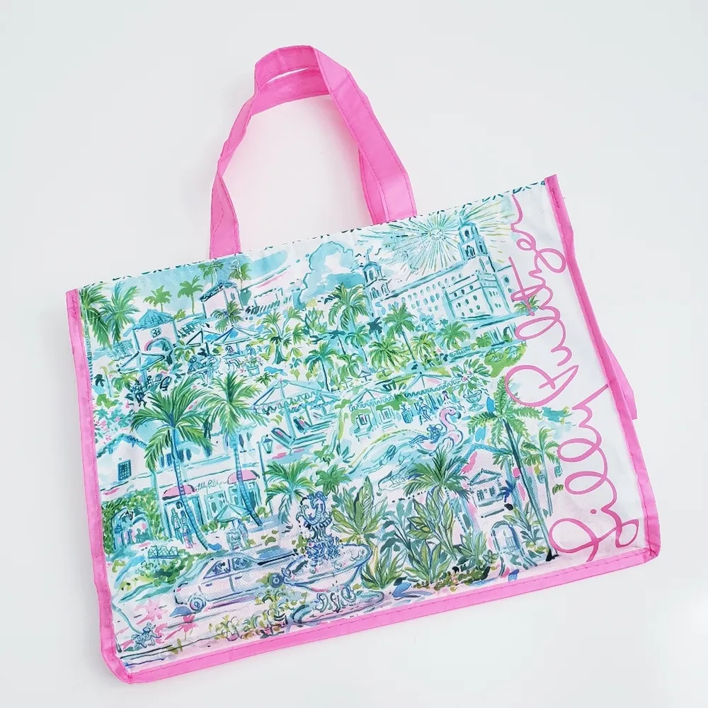 Lilly Pulitzer Resort Reusable Tote Bag - Image 2