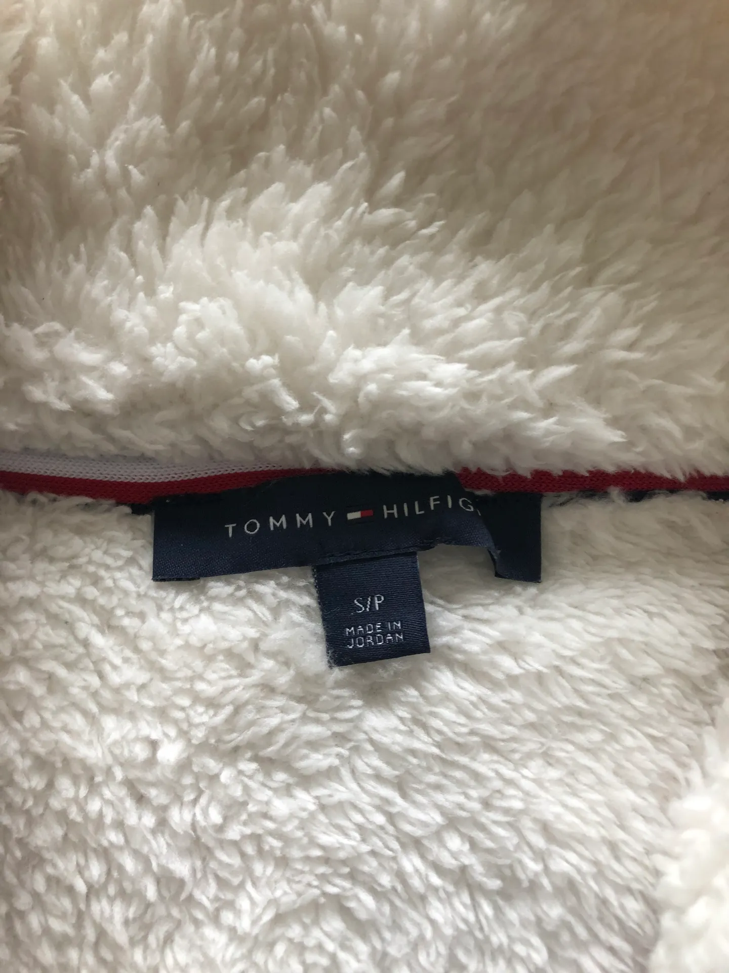 Tommy Hilfiger Fuzzy Quarter Zip Jacket - Image 4