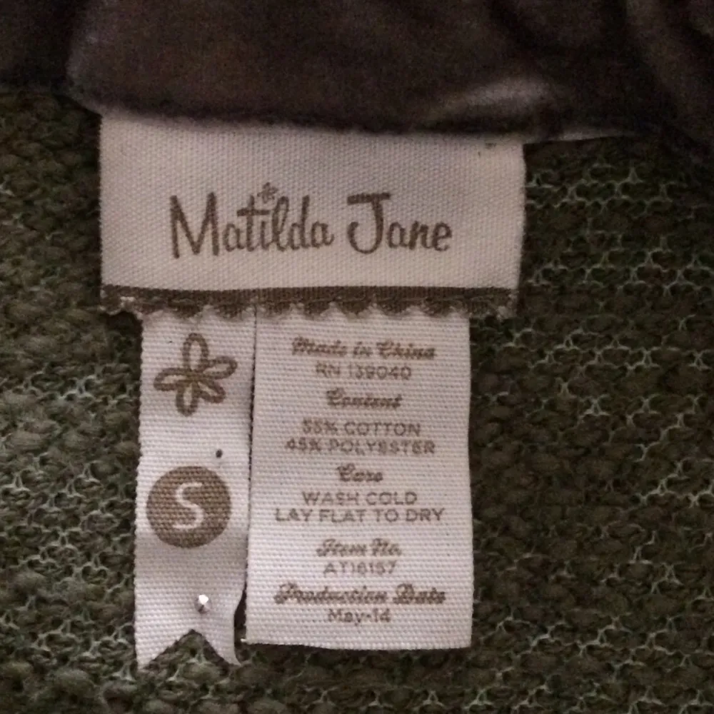 Matilda Jane Lowlands Marshes Hooded Jacket Size Small - Image 3