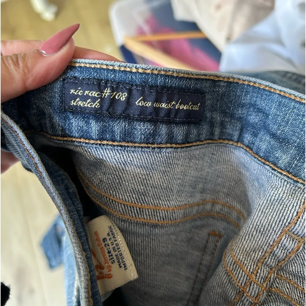 Citizens of Humanity Ric Rac‎ #108 Low Waist Boot Cut Size 29 - Image 3