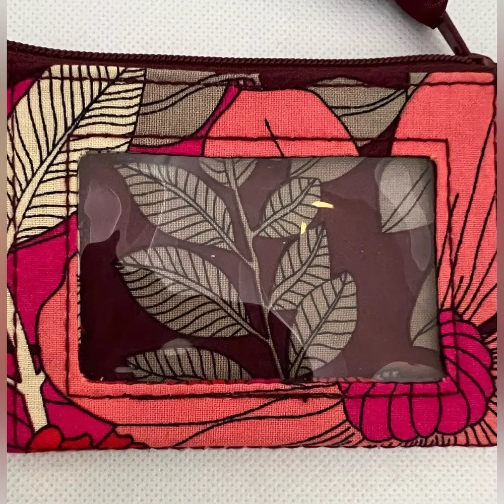 Vera Bradley RETIRED:  | Bohemian Blooms ladies ID case, key ring. - Image 3