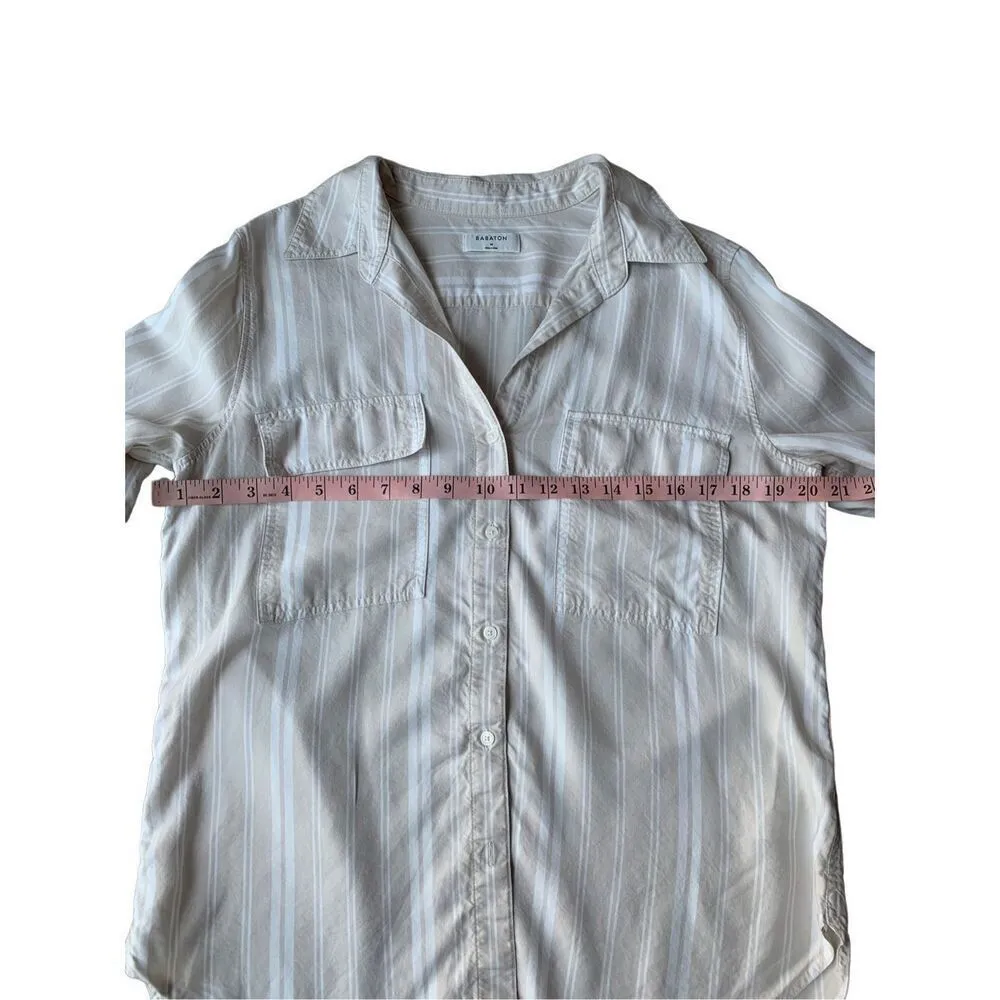 Aritzia Babaton Utility Button Down Shirt - Image 10