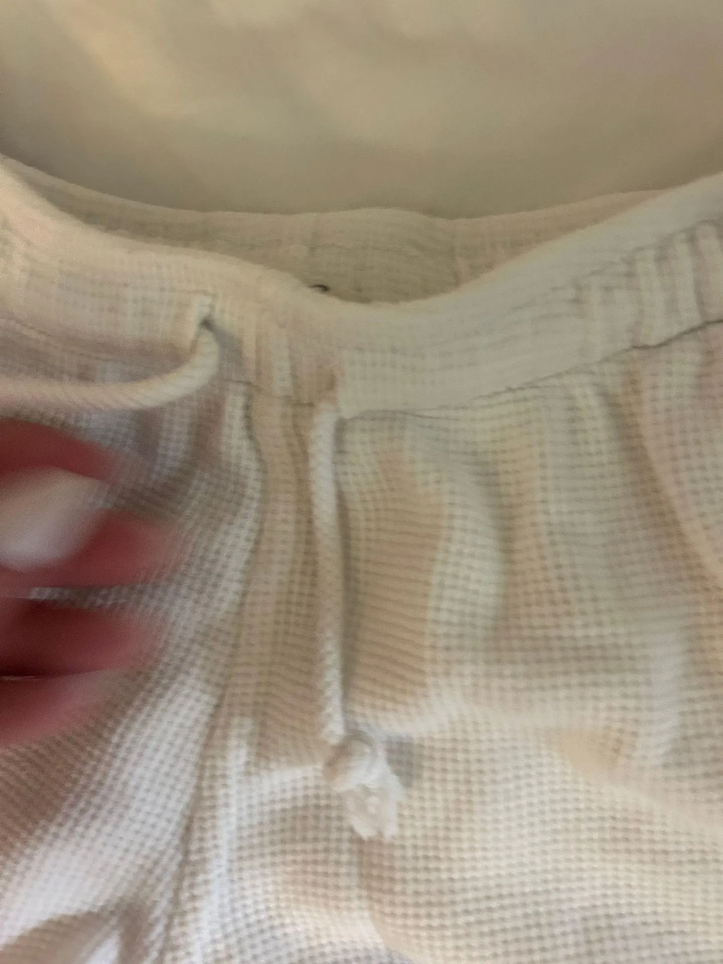 White Pajama Shorts - Image 6