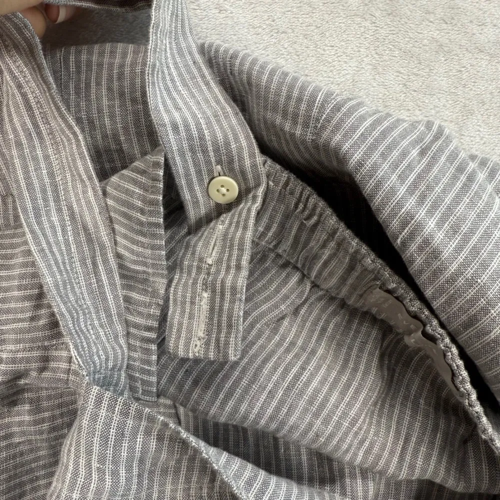 Everlane Linen Striped Jumpsuit Wide Leg Sleeveless Casual Size 10 NWOT- no belt - Image 9