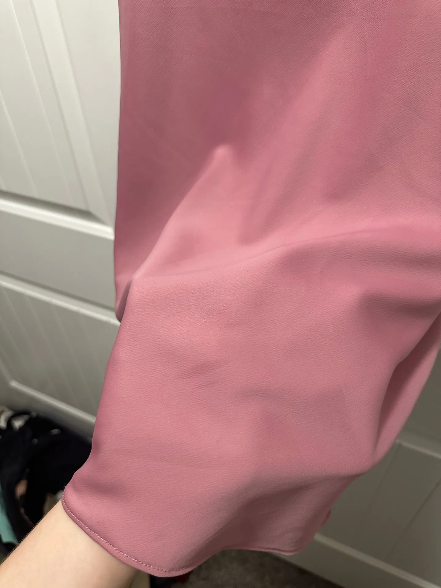 Urban Outfitters Pink Silk Lace Mini Dress - Image 2