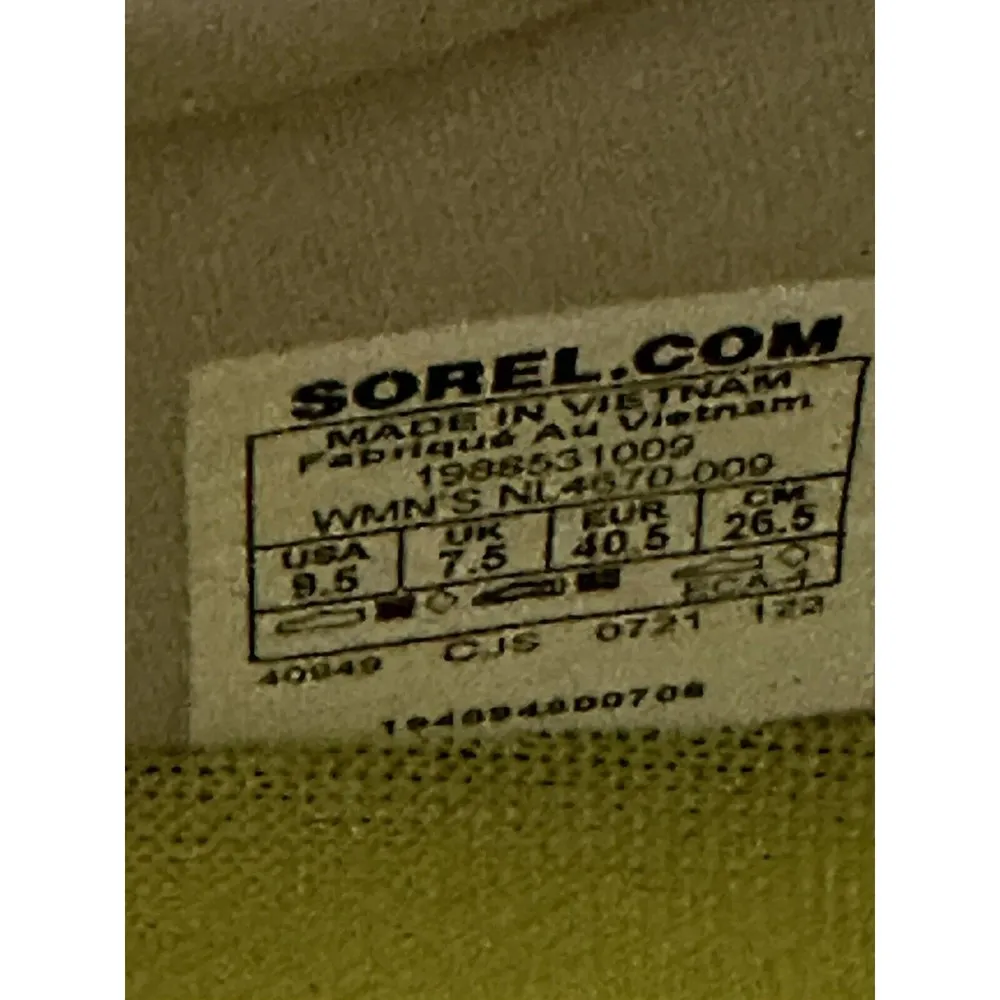 SOREL EXPLORER BLITZ LEISURE MOONSTONE WHITE WOMEN SNEAKER SIZE 9.5 NEW Shoes - Image 7