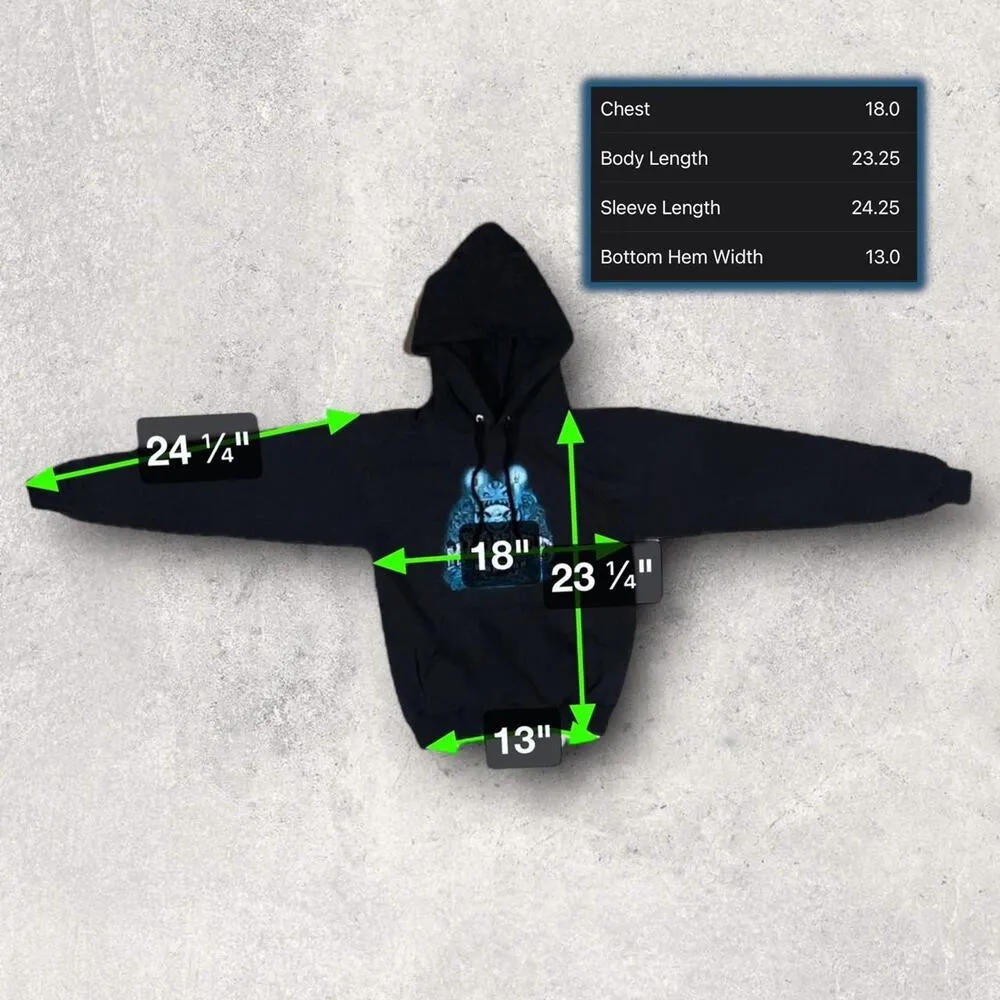 ★ Walt Disney World Disneyland Magic Kingdom Gargoyle Haunted Mansion Hoodie ★ - Image 6