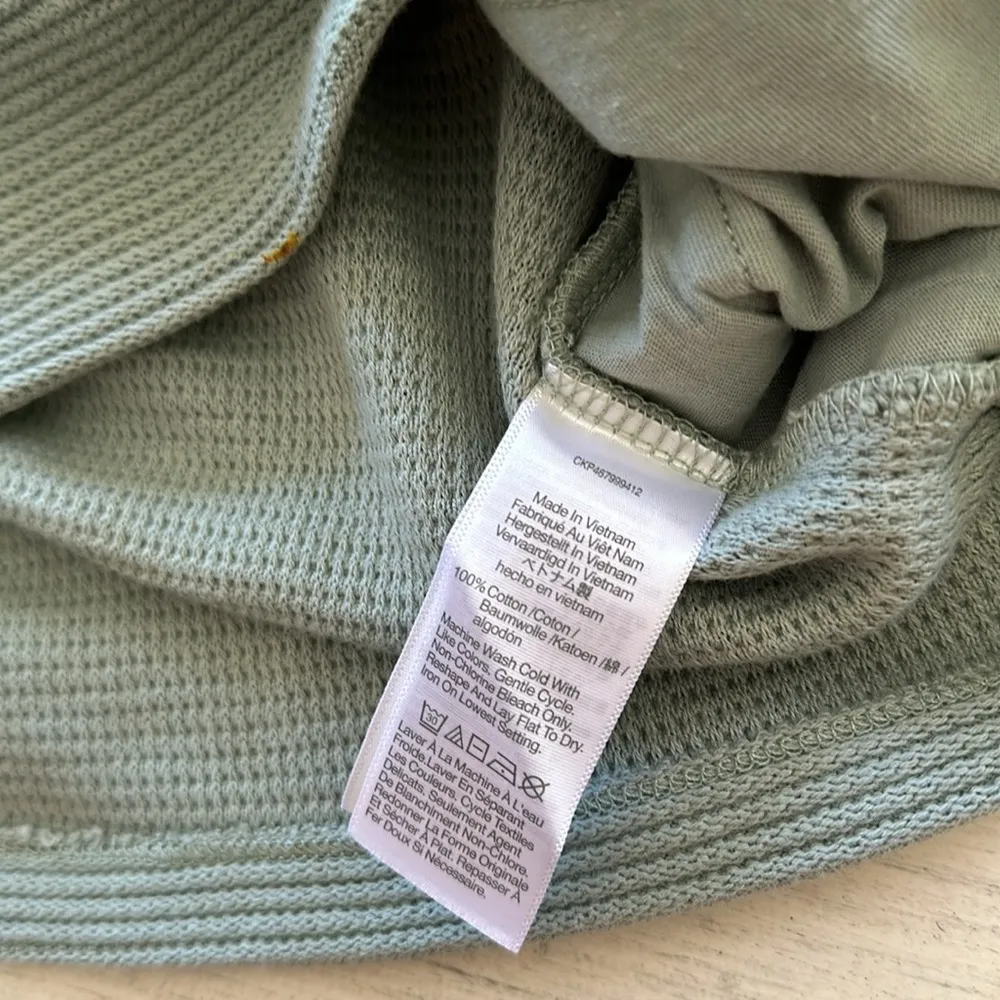 Funnel Neck Drop Shoulder Knit Sweater - Image 6