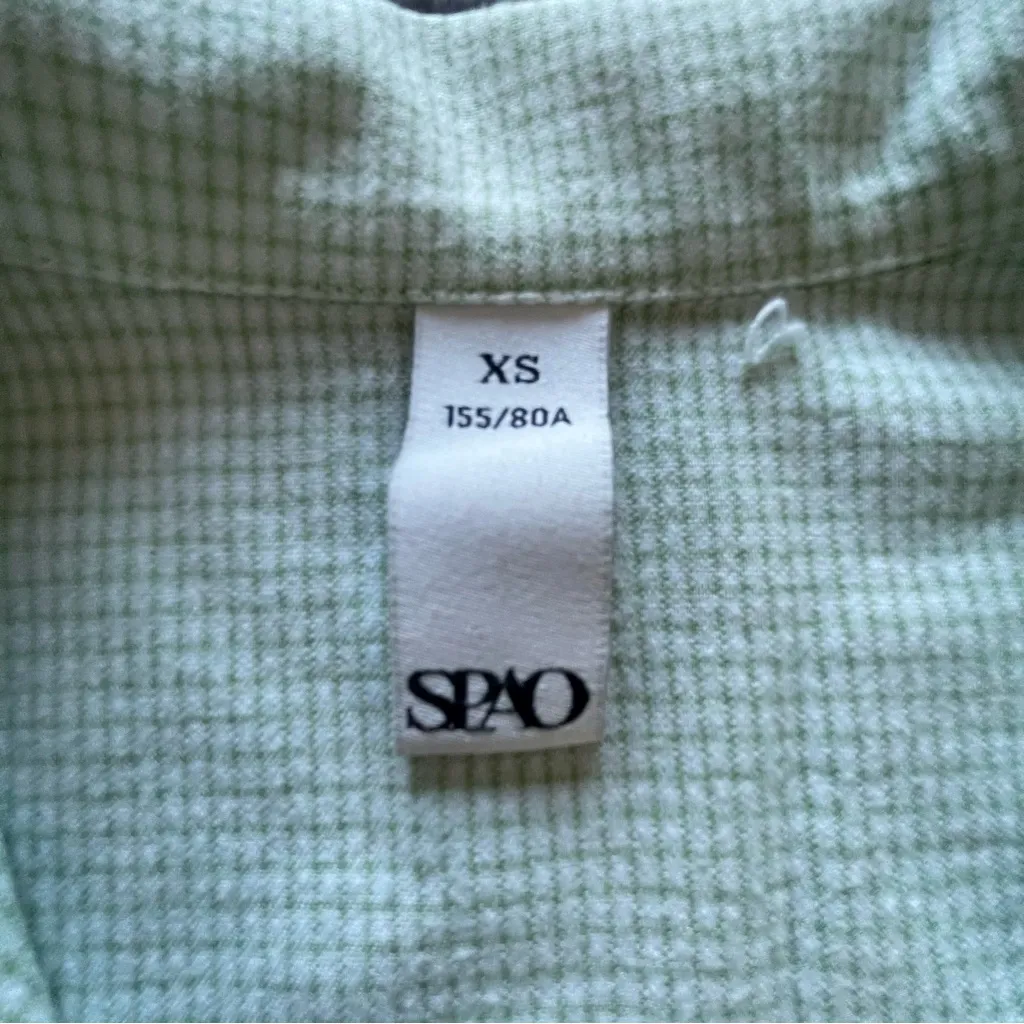 Gingham top Green Size XS - Image 5