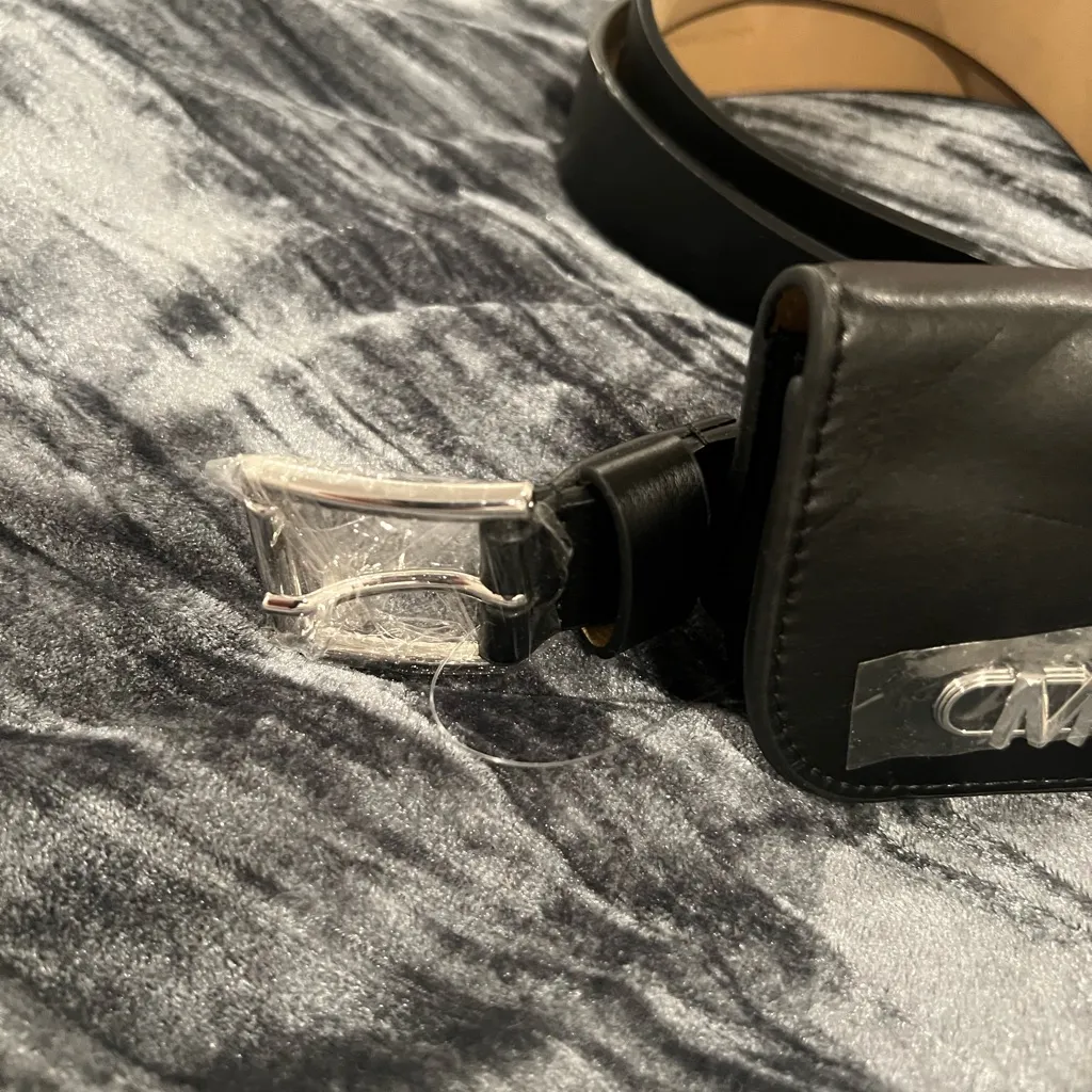 Michael Kors Black Leather Belt Bag - Image 2