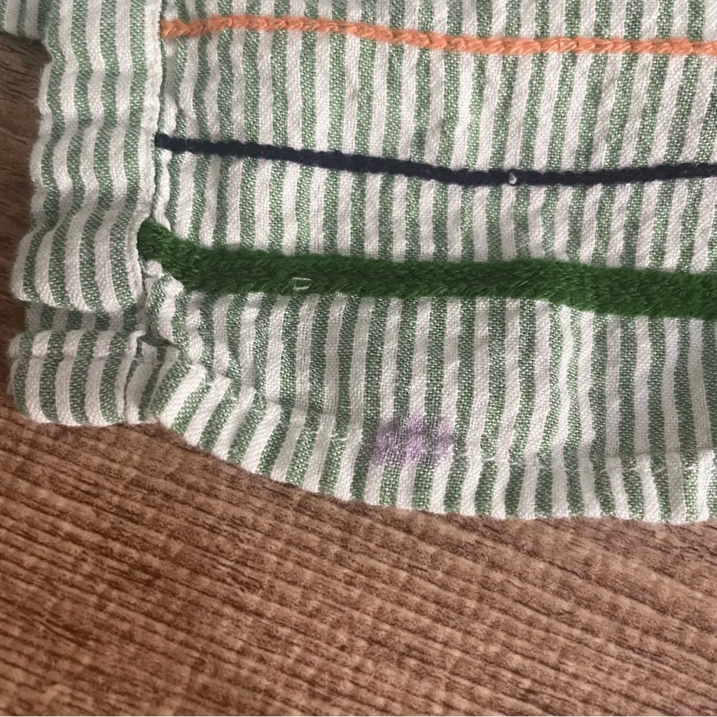 Roller Rabbit  Murello Ada Striped Top Size Small - Image 6