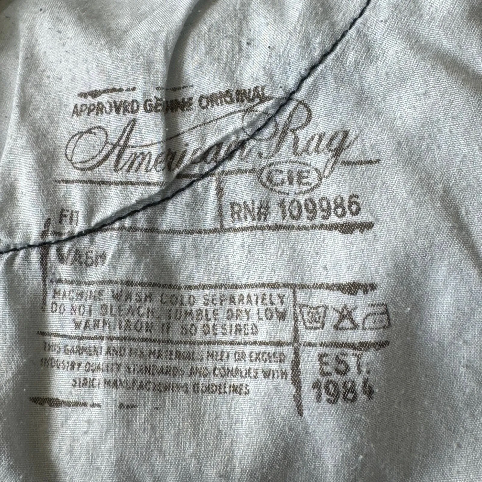 American Rag Cie Junior SZ 9R Jeans Low-Rise Stretch Pockets Medium Wash Blue - Image 11