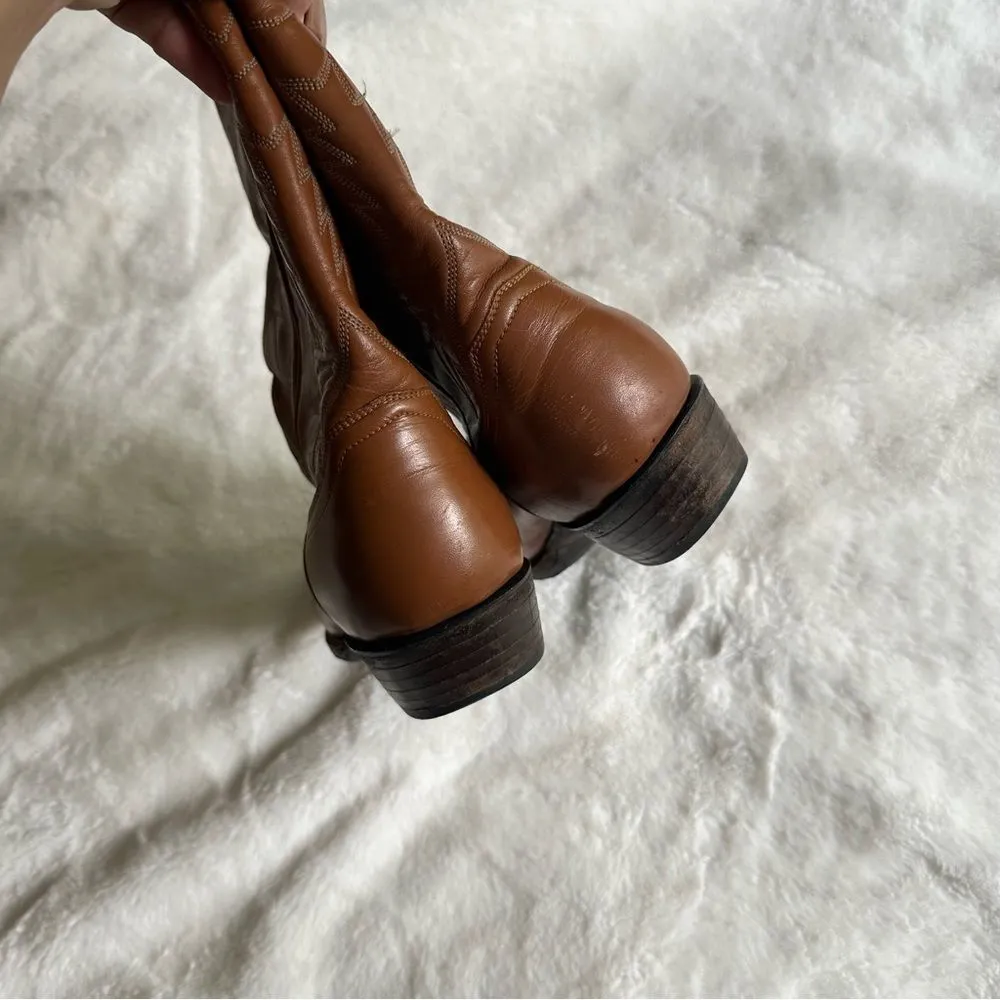 Tony Le Claire Custom Made Cowboy Boot Size 7B - Image 8