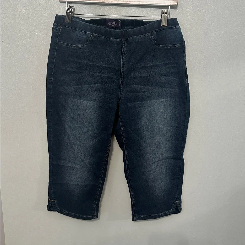 Royalty For Me Denim Bermuda‎ Shorts - Image 4