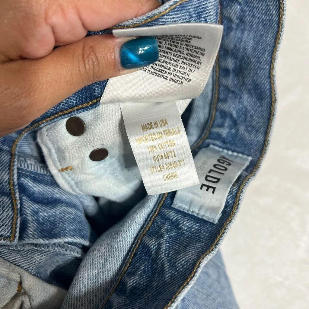 Agolde Cherie High Rise Straight Jeans 23 Women - Image 6