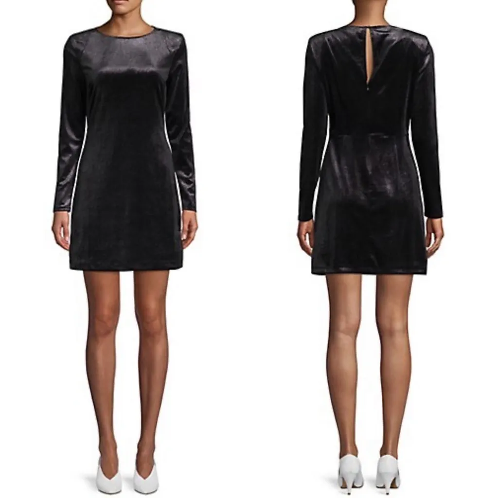 NWT Highline Collective Starry Night Velvet Witchy Mini Dress - Image 2