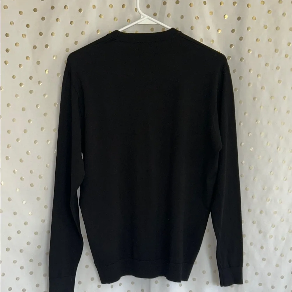 Zara Women's Black Crewneck Sweater - Image 2