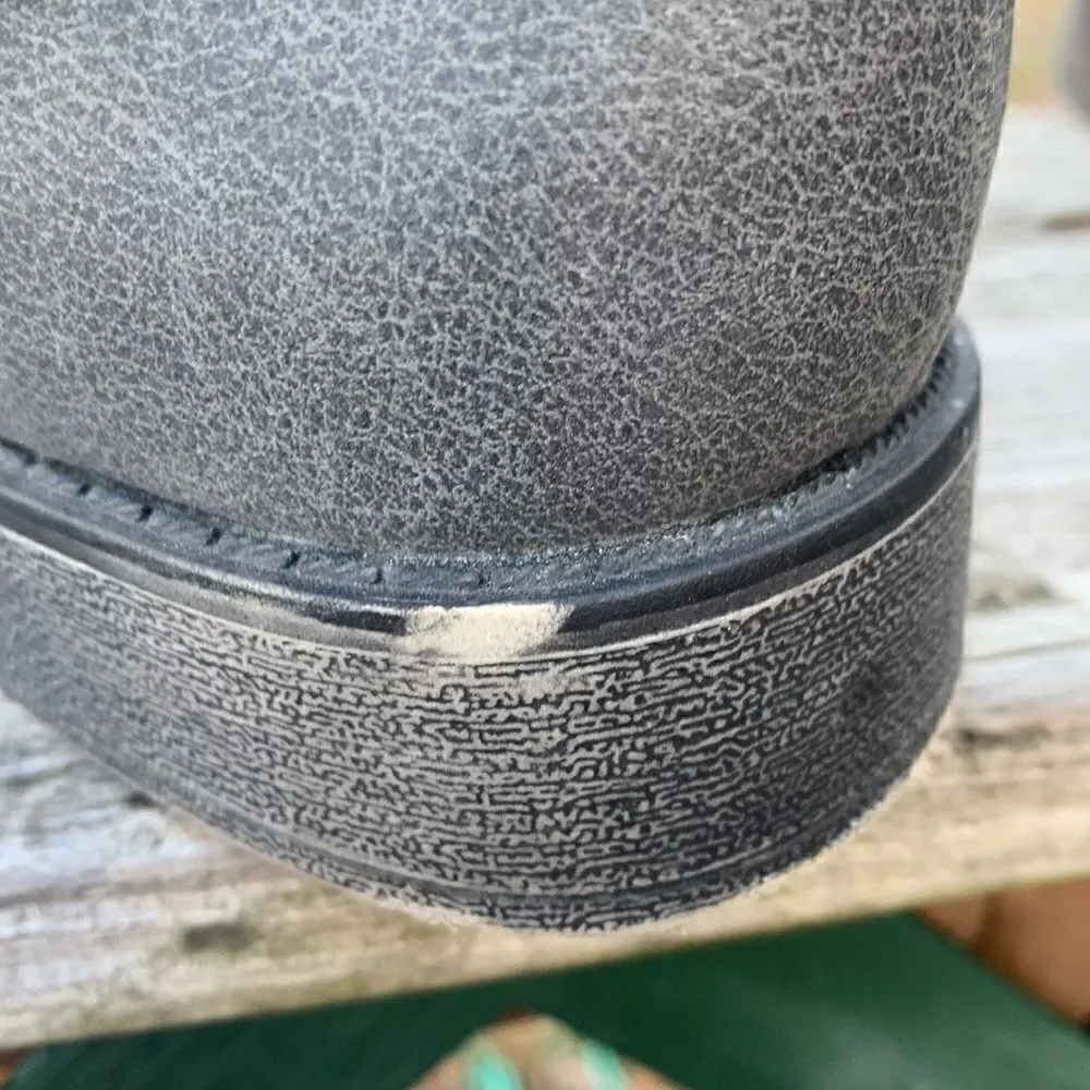 Just fab Sweater Trim Gray Boots Sz 6 - Image 8