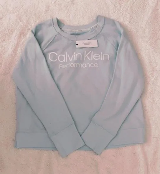 Calvin Klein Baby Blue Crewneck - Image 2