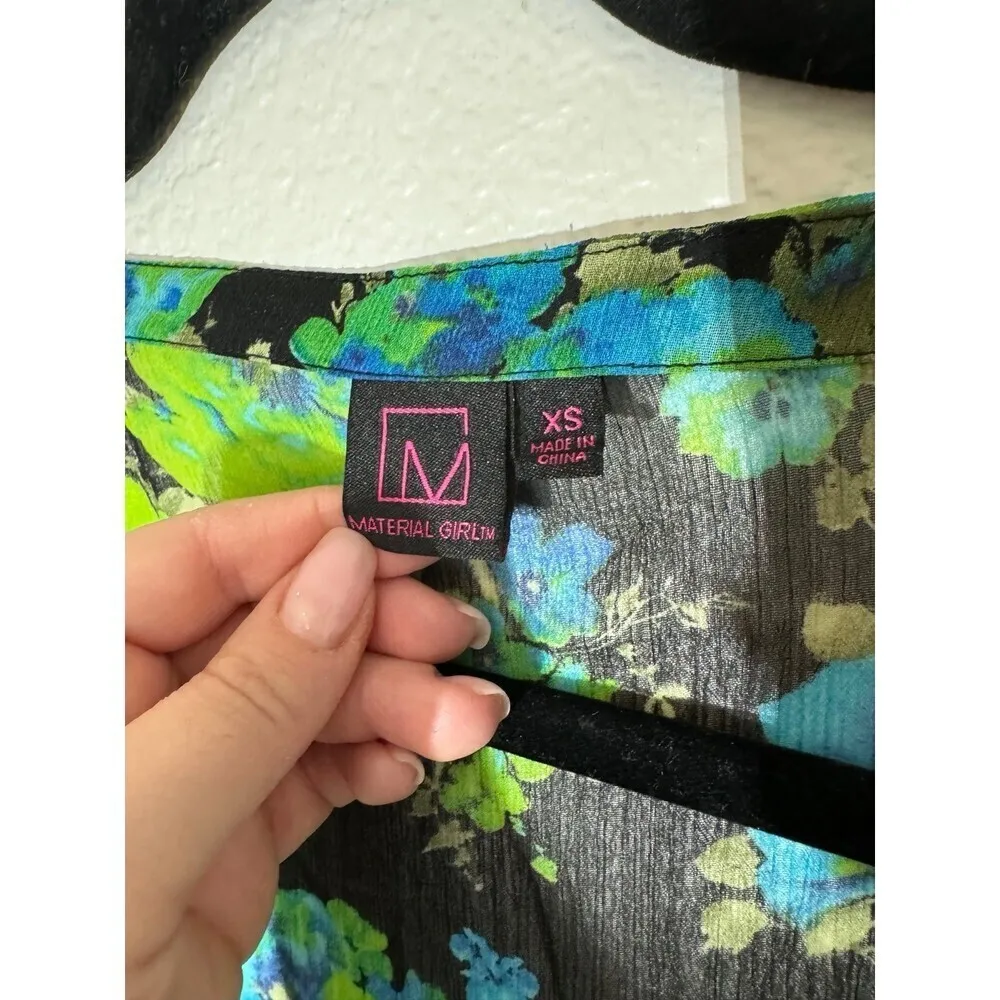 Material girl women’s‎ blouse xs - Image 2