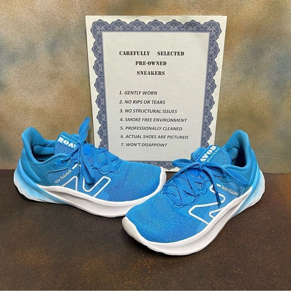 New Balance Fresh Foam Roav V2 Blue Women's Sneakers Size 6B - Image 3