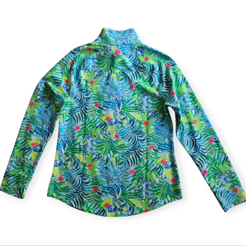 Lilly Pulitzer‎ UPF 59+ Skipper Popover multi via parigi Size S Pullover - Image 5