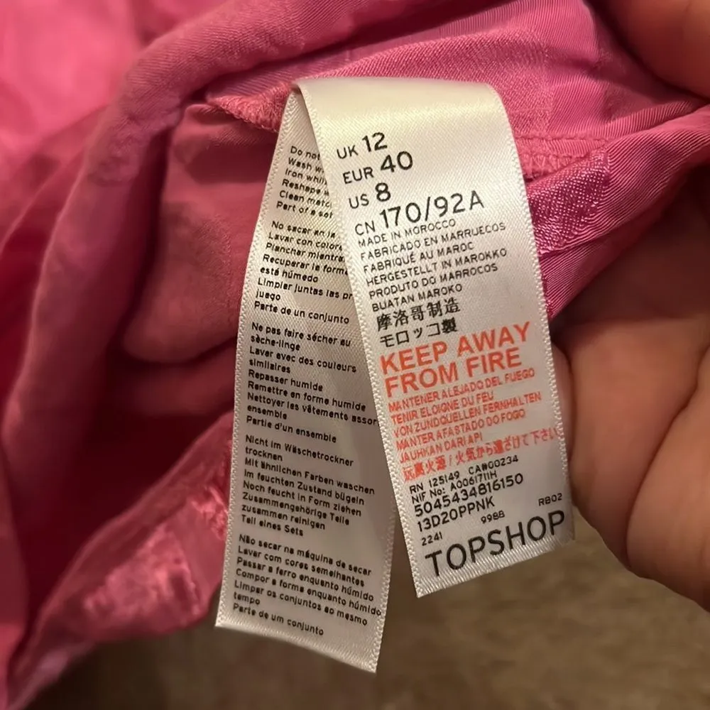 Topshop pink blouse 8 - Image 7
