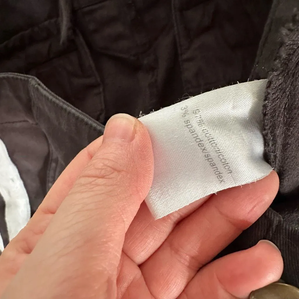 Pam & Gela Women’s 28 Button Fly Lace Up Step Hem Jeans - Image 5