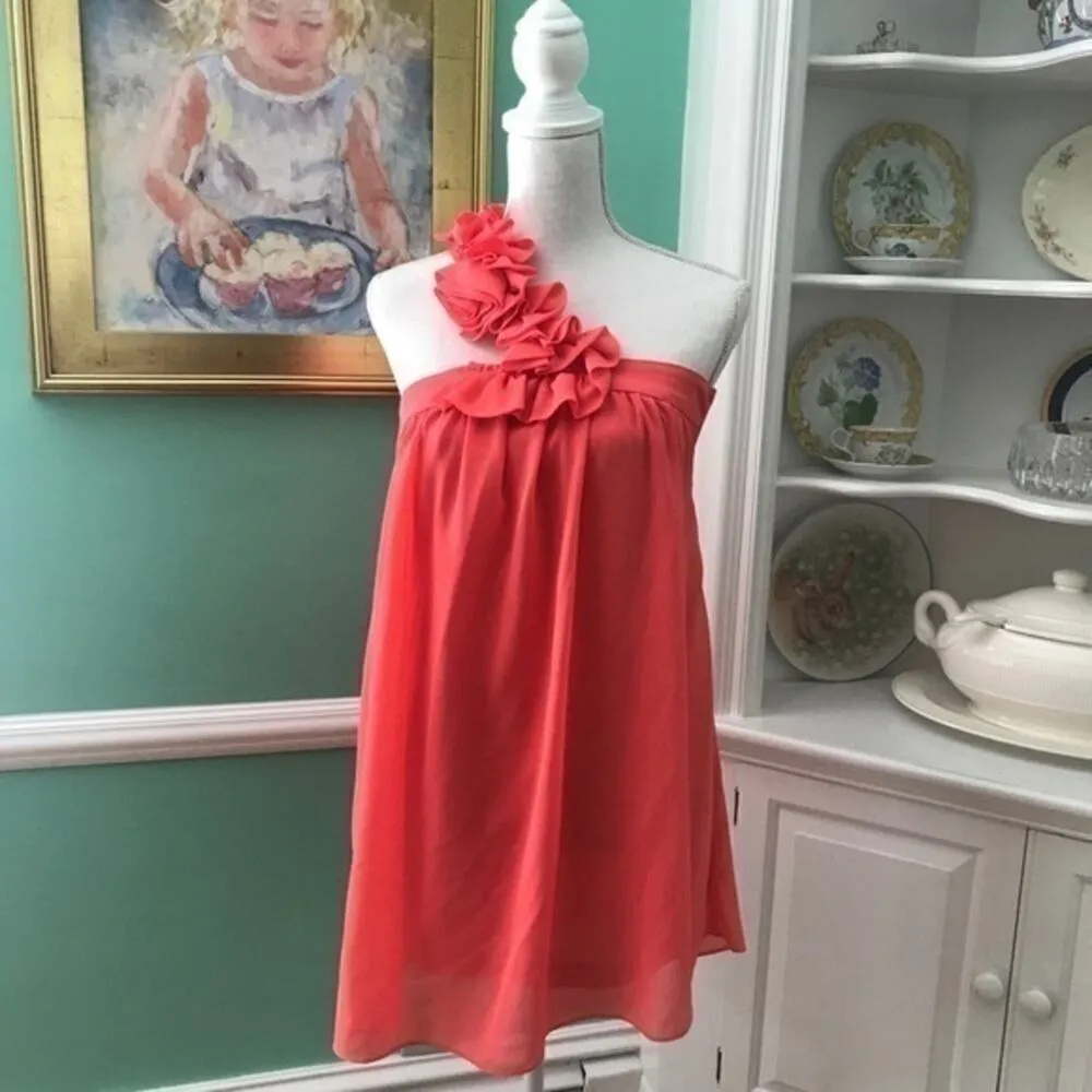 Milin NWT Peach Dress Size Small Orange - Image 3
