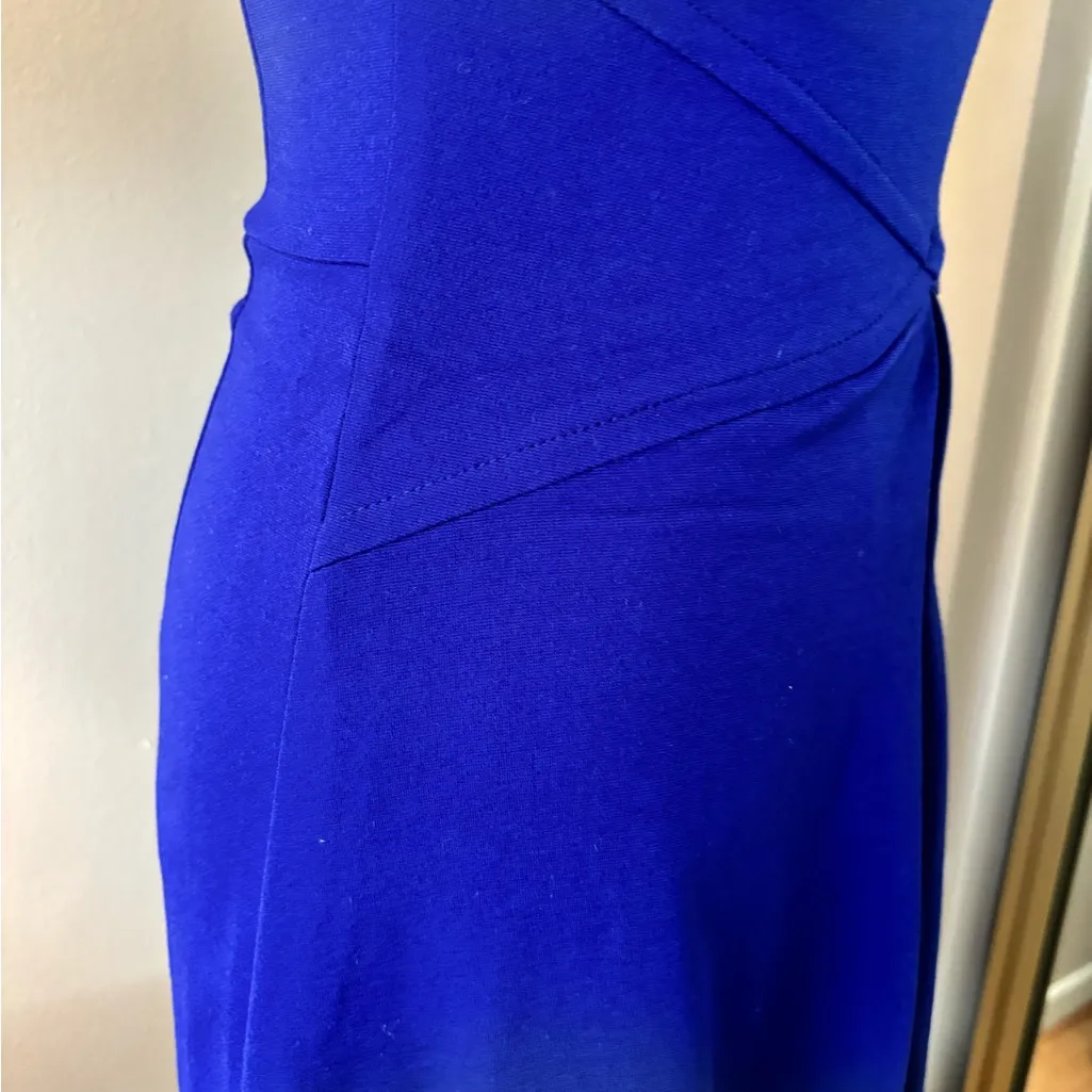 Vince Camuto Royal Blue Sleeveless Sheath Dress Size 6 - Image 7