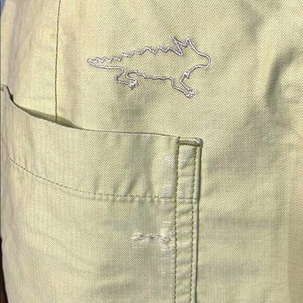 Horny Toad Womens Mom Shorts High Waist Outdoor Hiking Travel Green Size 4 - Image 4