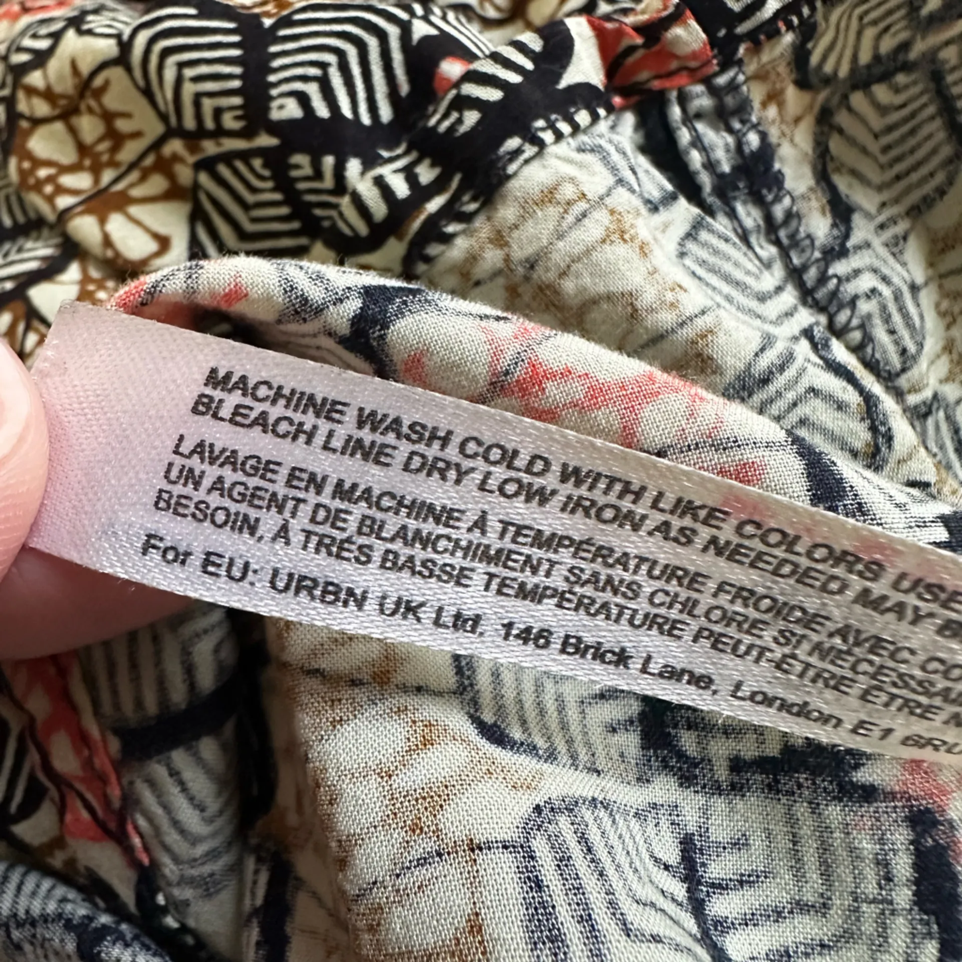 Anthropologie Jamila Smocked Maxi Dress Butterfly Boho Hippie Indie Beachy Orange Size M - Image 11