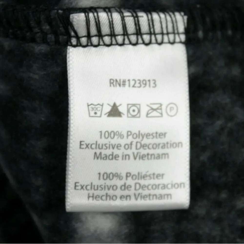 Jachs Black and Gray fleece pull over - Image 5