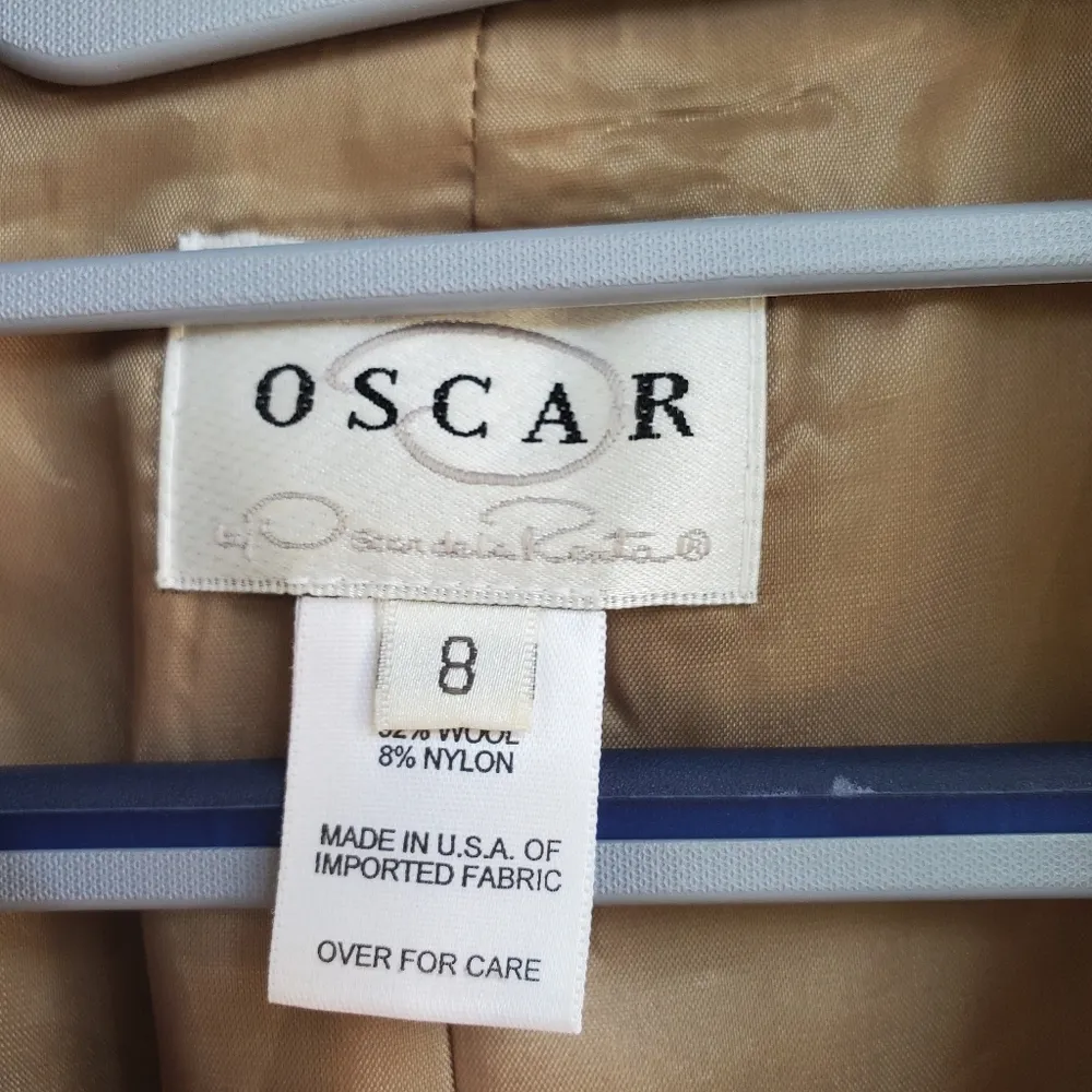 Vintage Oscar by Oscar de la Renta Trench Coat Y2K - Image 6