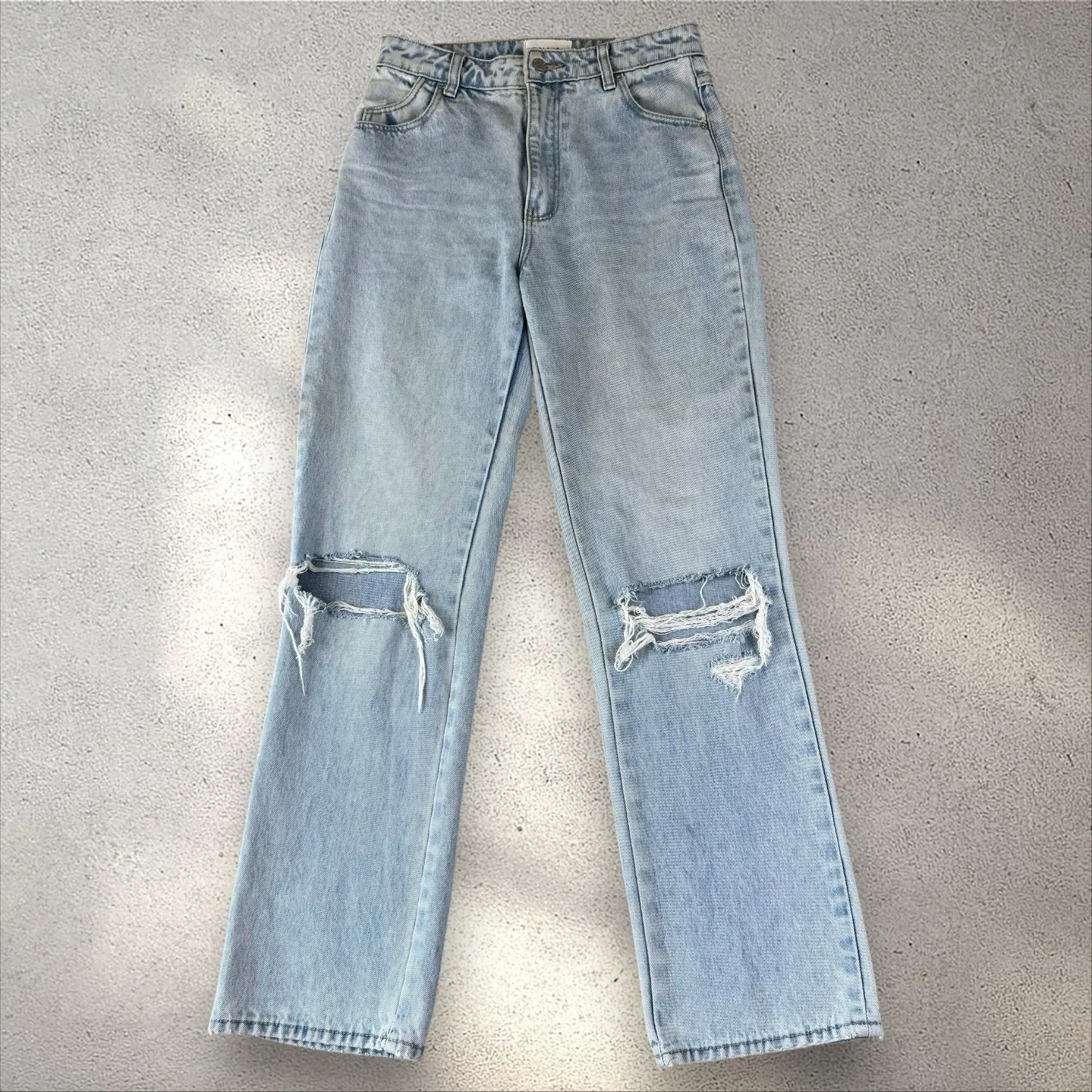 Rolla's Original High Rise Straight Jeans Sz‎ 26 Blue - Image 3