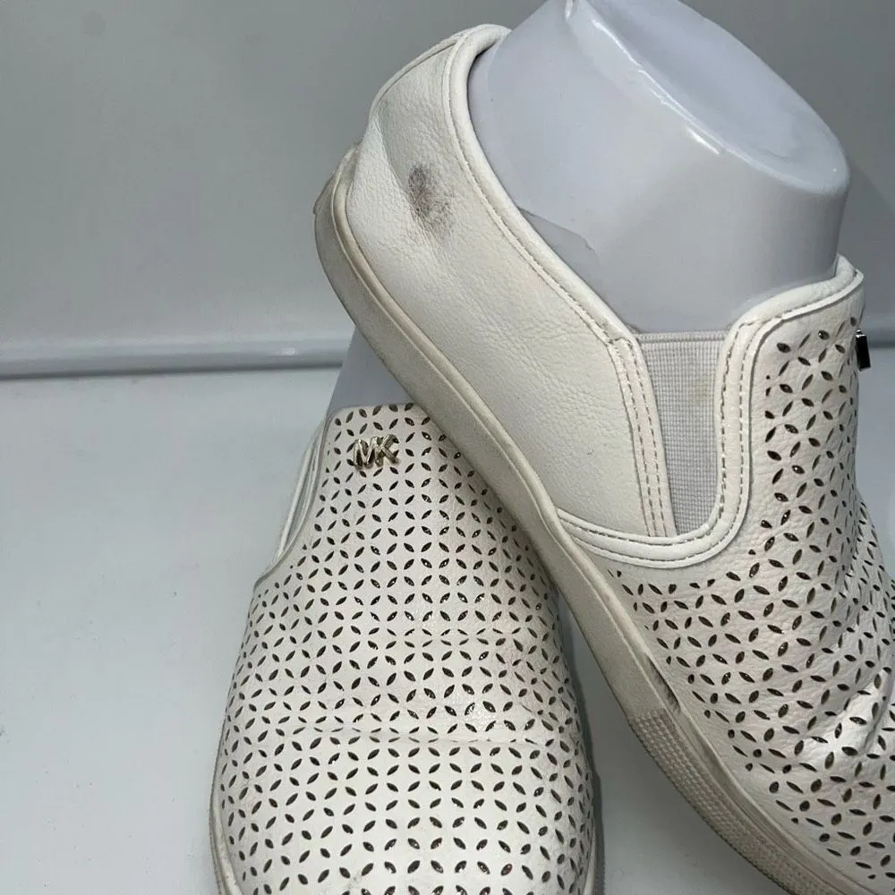 Michael Kors  OLIVIA SLIP ON WOMEN'S SHOE WHITE - Image 3