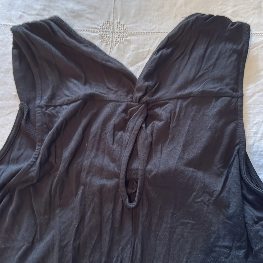 Cynthia Rowley Embellished Black Sleeveless Top size M - Image 6